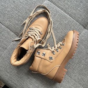 Jcrew hiking boots - leather - size 7